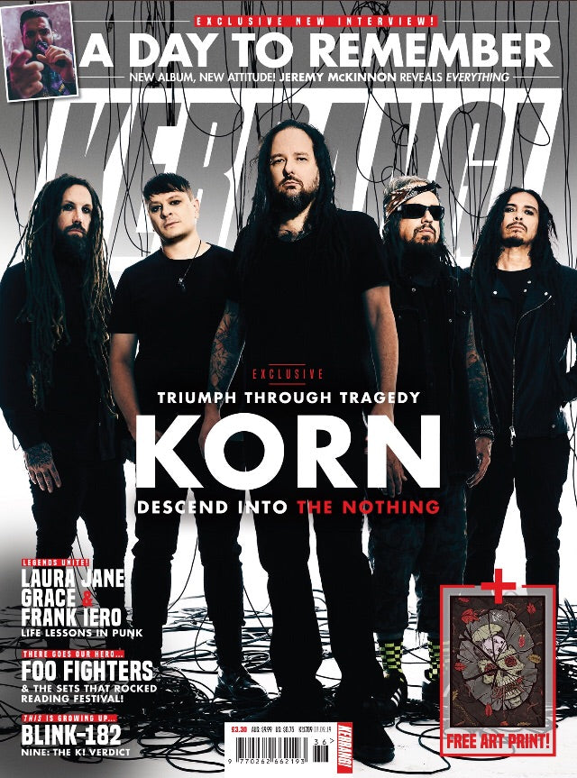 KERRANG! magazine Sept 7 2019: KORN Comeback Interview + Art Print