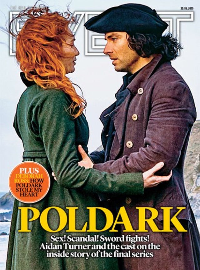 UK Event Magazine June 2019: Poldark (Aidan Turner & Eleanor Tomlinson) World Exclusive