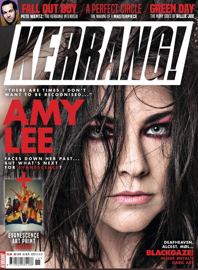 Kerrang! Magazine 14th April 2018 Amy Lee - Evanescence Exclusive & Art Print