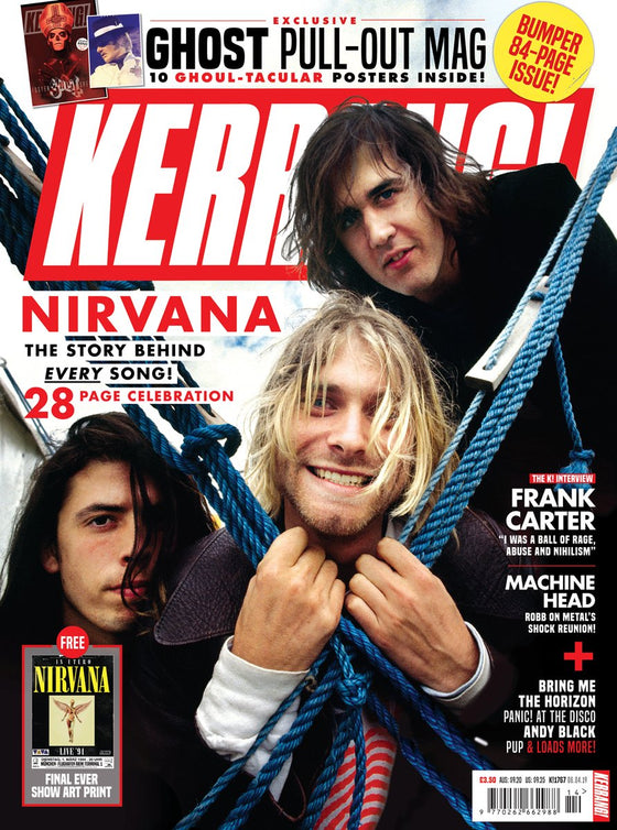 UK Kerrang! Magazine May 2019: Nirvana - 28 Page Celebration Issue