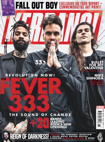 Kerrang! Magazine April 2018 Mike Shinoda Linkin Park Fall Out Boy Insahn