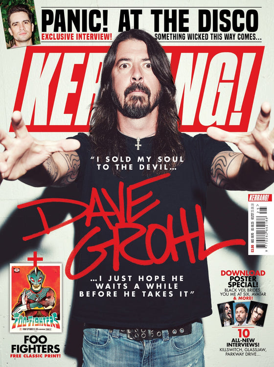 British Kerrang! Magazine June 2018 Dave Grohl The Foo Fighters Cover