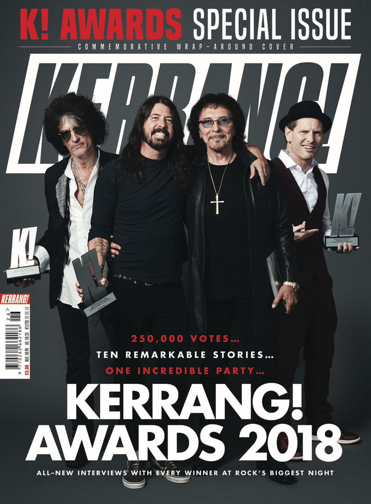 UK Kerrang! Magazine June 2018: DAVE GROHL Tony Iommi JOE PERRY Biffy Clyro