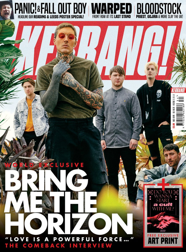 Kerrang! Magazine August 2018: Bring Me The Horizon - The Comeback Interview