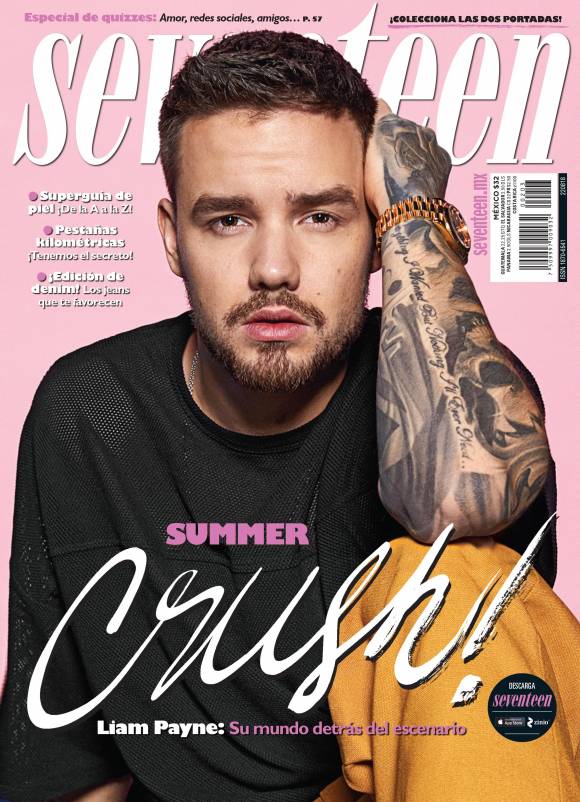NEW August 2018 LIAM PAYNE SEVENTEEN MEXICAN MEXICO MAGAZINE IN SPANISH COVER 2