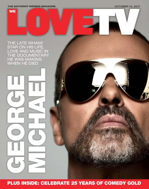 George Michael cover on Love TV Magazine