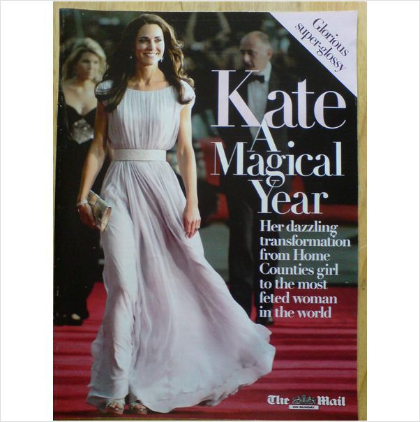 Kate Middleton - A Magical Year UK Mail on Sunday Glorious Glossy Magazine