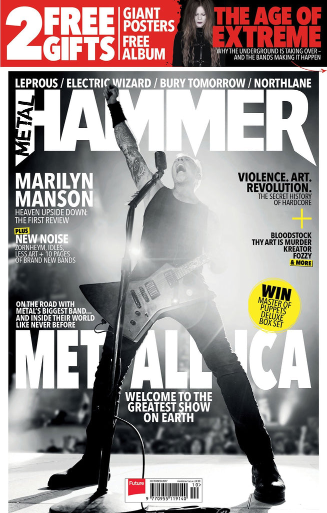 Metallica are back on the cover of Metal Hammer Magazine