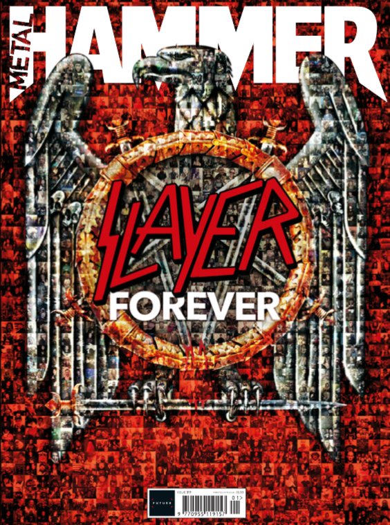UK Metal Hammer Magazine January 2019 - Slayer - The Ultimate Tribute Issue