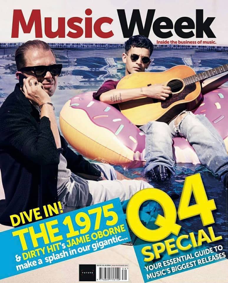 UK Music Week Magazine September 2018: Matt Healy The 1975 Cover Story