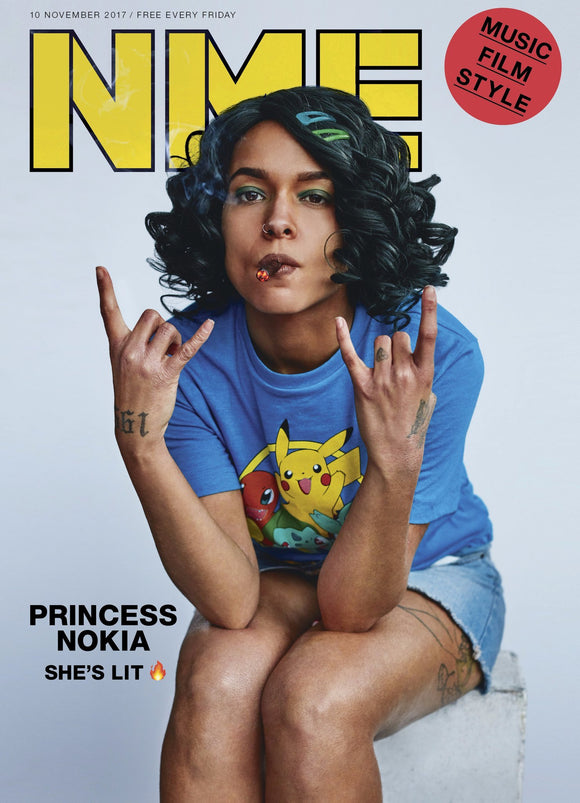 Princess Nokia on the cover of NME Magazine