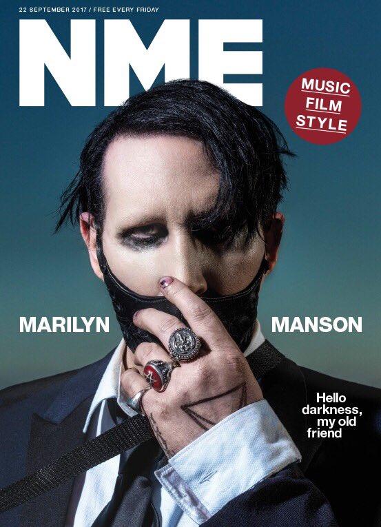 Marilyn Manson Cover and World Exclusive Interview