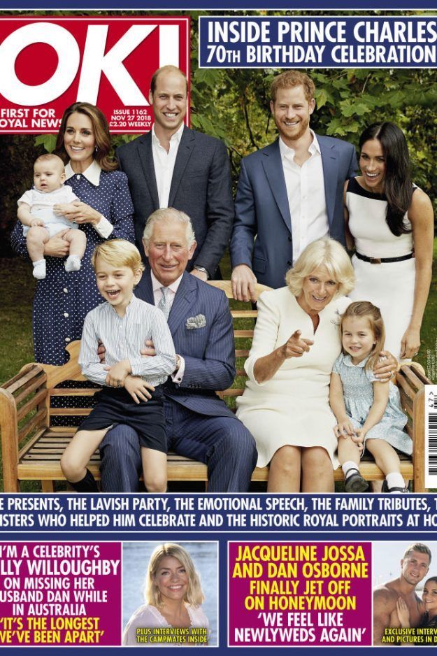UK OK! Magazine November 2018: PRINCE CHARLES 70th BIRTHDAY CELEBRATION
