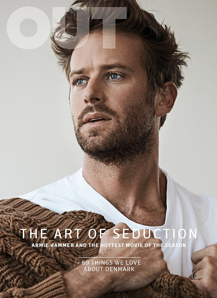 Out Magazine Armie Hammer cover