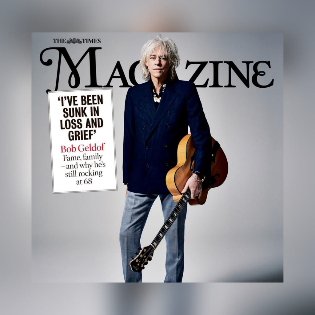 THE TIMES MAGAZINE - 4 April 2020: BOB GELDOF COVER FEATURE