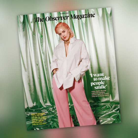 UK OBSERVER Magazine April 2020: ANNE-MARIE COVER FEATURE