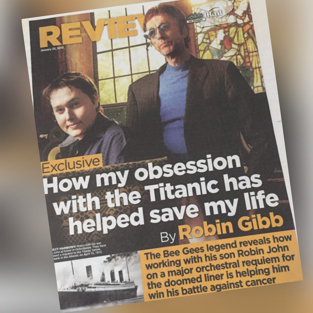 Mail 2 Review Supplement January 22nd 2012: Robin Gibb The Bee Gees