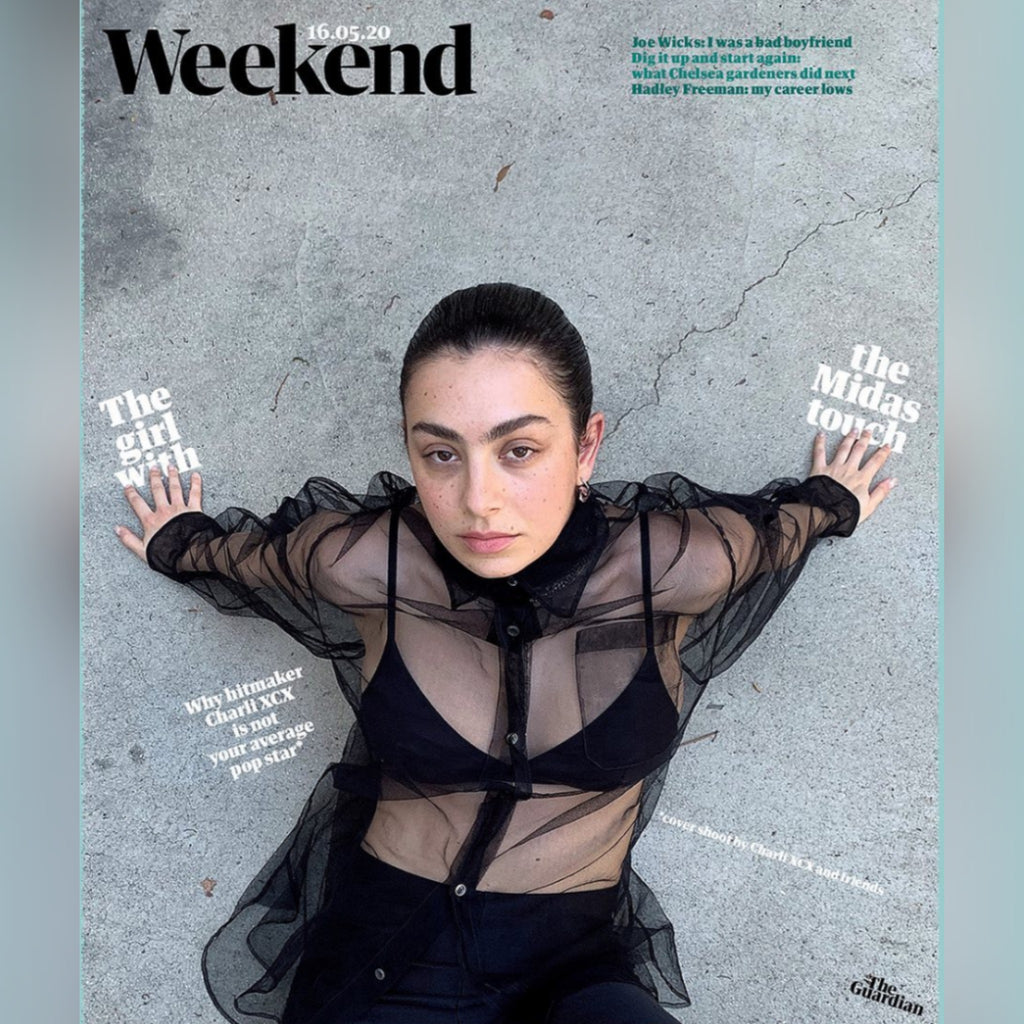 GUARDIAN WEEKEND MAGAZINE - 16th May 2020: CHARLI XCX COVER
