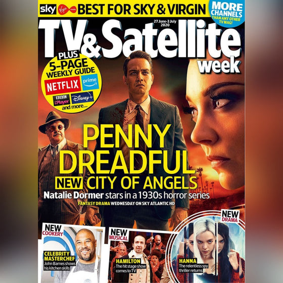 TV & SATELLITE Magazine June 2020: NATALIE DORMER PENNY DREADFUL CITY OF ANGELS