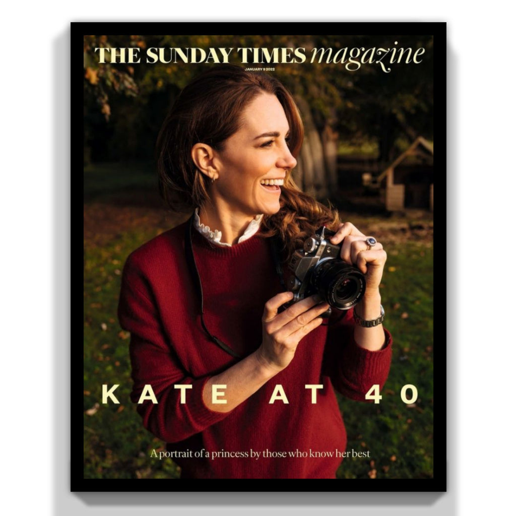 UK Sunday Times Magazine Jan 2022: Kate Middleton Duchess of Cambridge at 40
