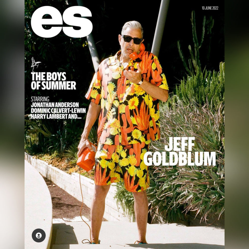 LONDON ES UK MAGAZINE JEFF GOLDBLUM (Juassic World Dominion) - JUNE 2022