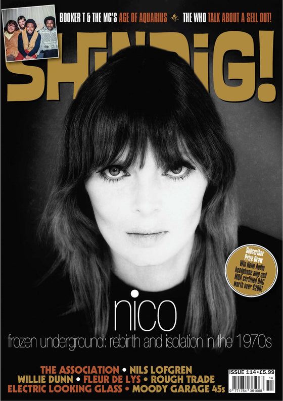 Shindig Magazine - Issue 114: NICO The Who ROGER DALTREY Steve Cropper BOOKER T