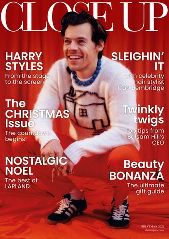 CLOSE UP London Christmas 2022 Magazine - Harry Styles