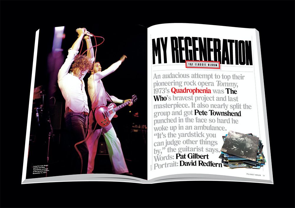 Planet Rock Magazine #21: QUEEN Pete Townshend RUSH Jeff Lynne The Who JIMI HENDRIX
