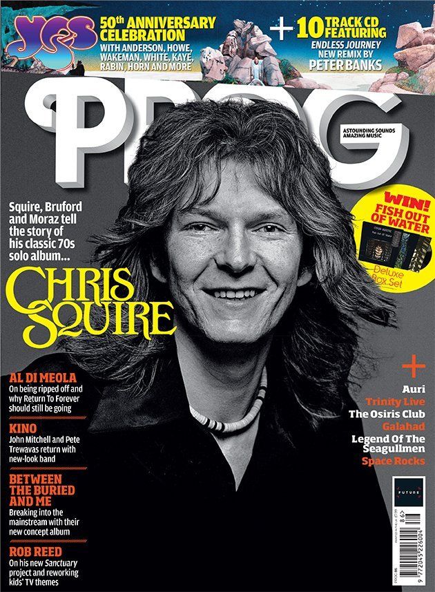 UK PROG Magazine MAY 2018: YES Chris Squire KINO Nightwish ROB REED Tool GALAHAD