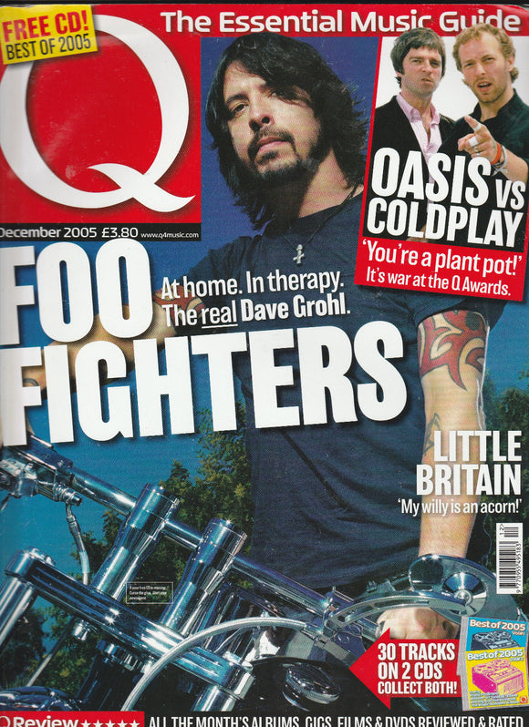 Q Music Magazine December 2005 - Dave Grohl Foo Fighters