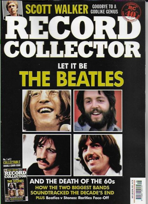 UK RECORD COLLECTOR magazine May 2019 The Beatles (Cover #1/2)