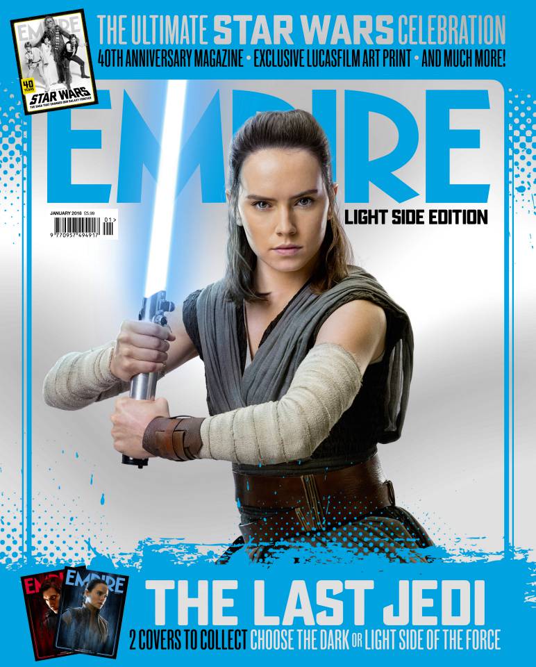 Empire Magazine January 2018 Star Wars: The Last Jedi - Daisy Ridley as Rey
