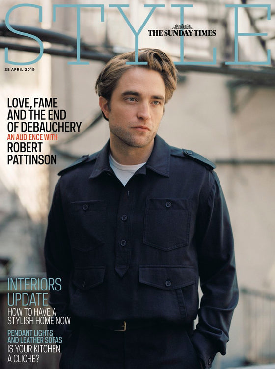 Sunday Times Style Magazine 28th April 2019: ROBERT PATTINSON COVER AND INTERVIEW