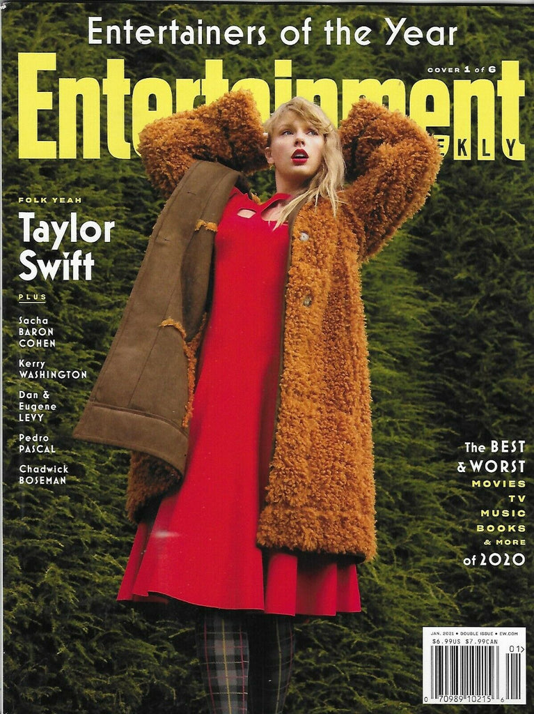 TAYLOR SWIFT - Entertainment Weekly Magazine - January 2021 - NEW
