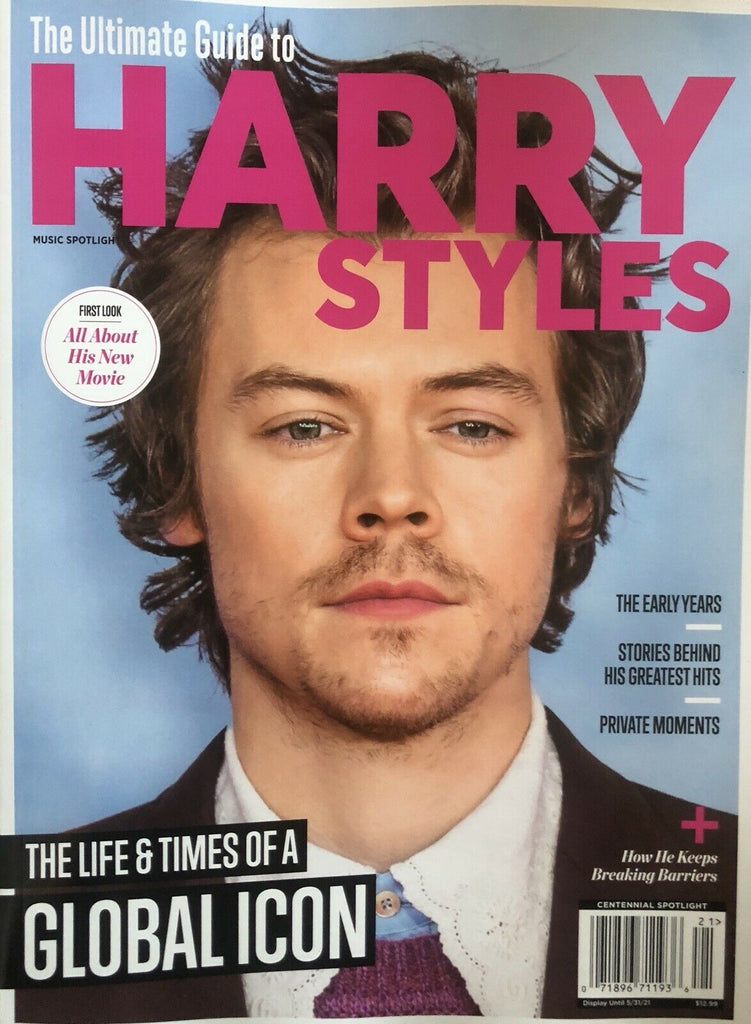 THE ULTIMATE GUIDE TO HARRY STYLES 2021 BRAND NEW MAGAZINE GLOBAL ICON MOVIE