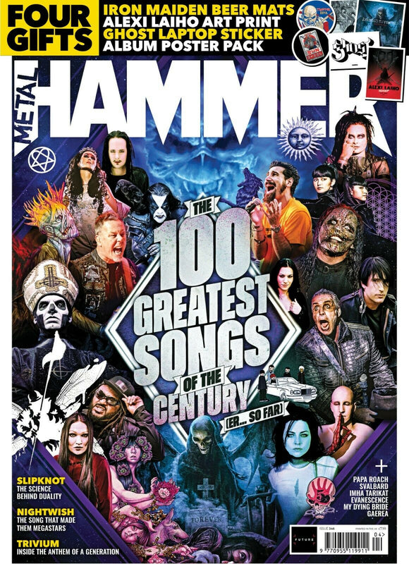 Metal Hammer April 2021: GHOST Iron Maiden BABYMETAL Slipknot