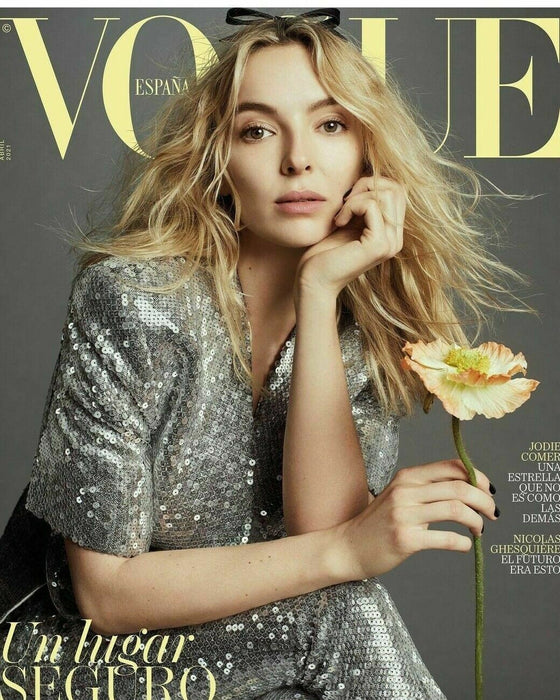 JODIE COMER KILLING EVE COVER VOGUE SPAIN Magazine April 2021 (USA/Canada/Rest of the World Only Listing)