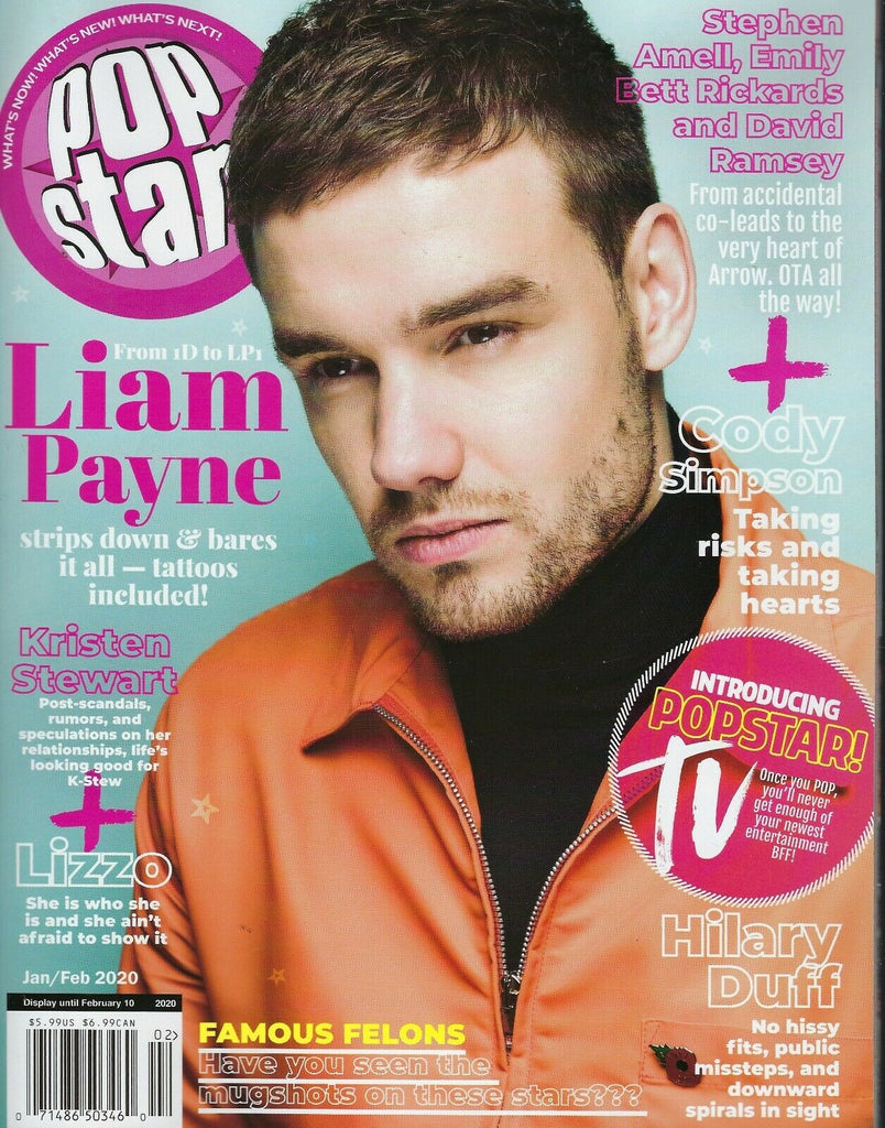Pop Star January / February 2020 Liam Payne