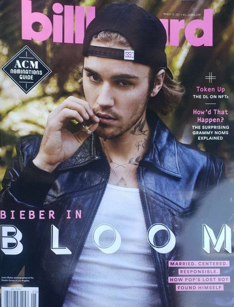 JUSTIN BIEBER - BILLBOARD MAGAZINE - MARCH 13, 2021
