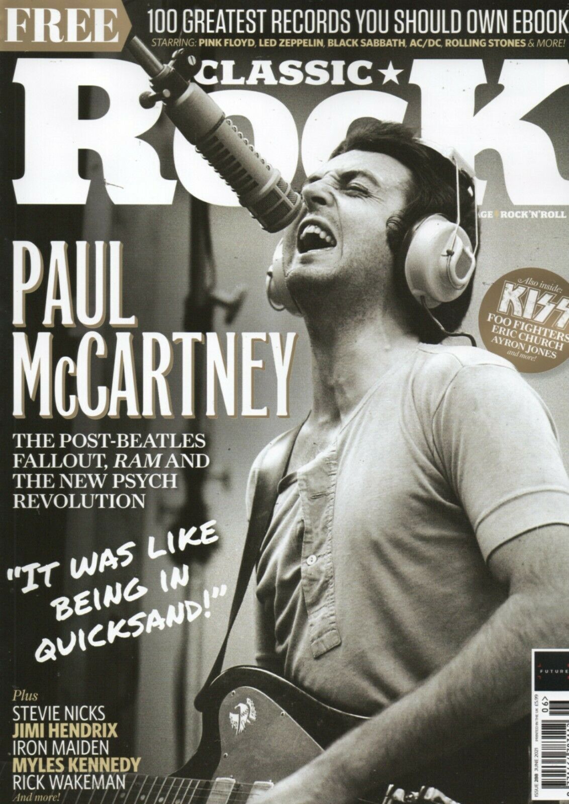 CLASSIC ROCK magazine - June 2021 | Issue #288 Paul McCartney The Beatles