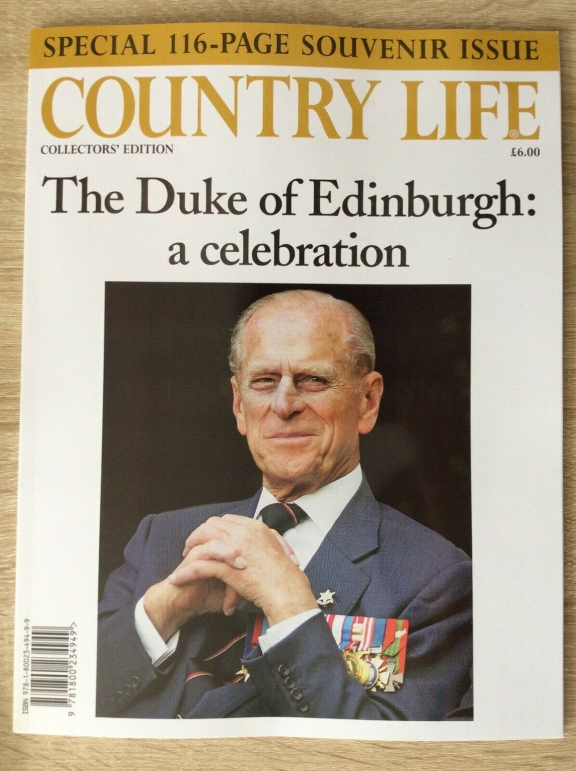 PRINCE PHILIP ROYAL FAMILY UK COUNTRY LIFE TRIBUTE / SOUVENIR MAGAZINE 2021 NEW