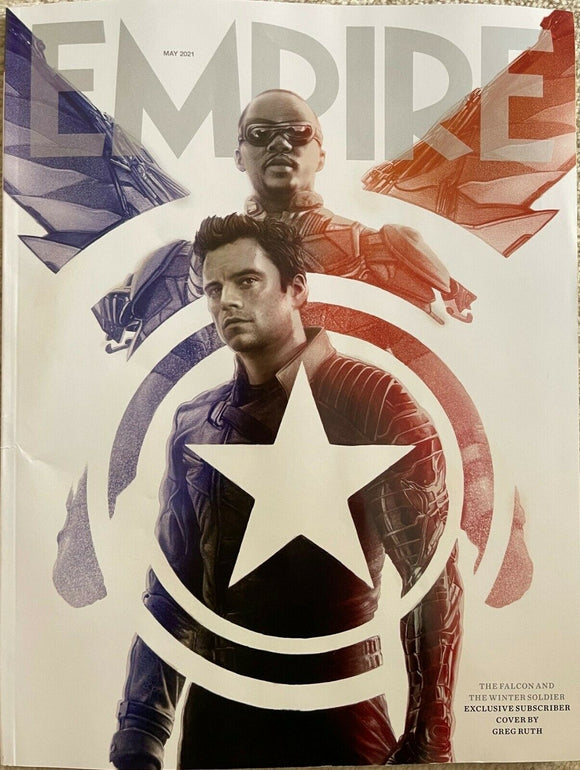 EMPIRE MAGAZINE - SUBSCRIBER COVER - MAY 2021 Sebastian Stan FALCON AND THE WINTER SOLDIER