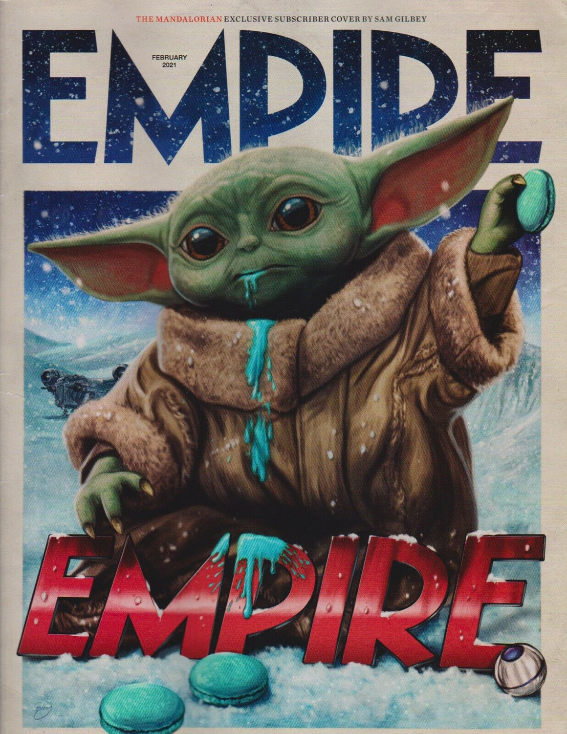 Empire Magazine February 2021: STAR WARS THE MANDALORIAN SUBSCRIBERS COVER Pedro Pascal