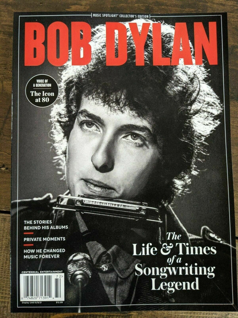 Music Spotlight Collector's BOB DYLAN Icon at 80 Life & Times Songwriting Legend
