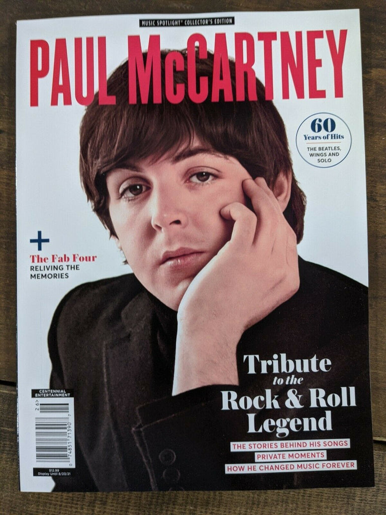 Centennial Legends Spotlight PAUL MCCARTNEY Tribute Magazine 2021