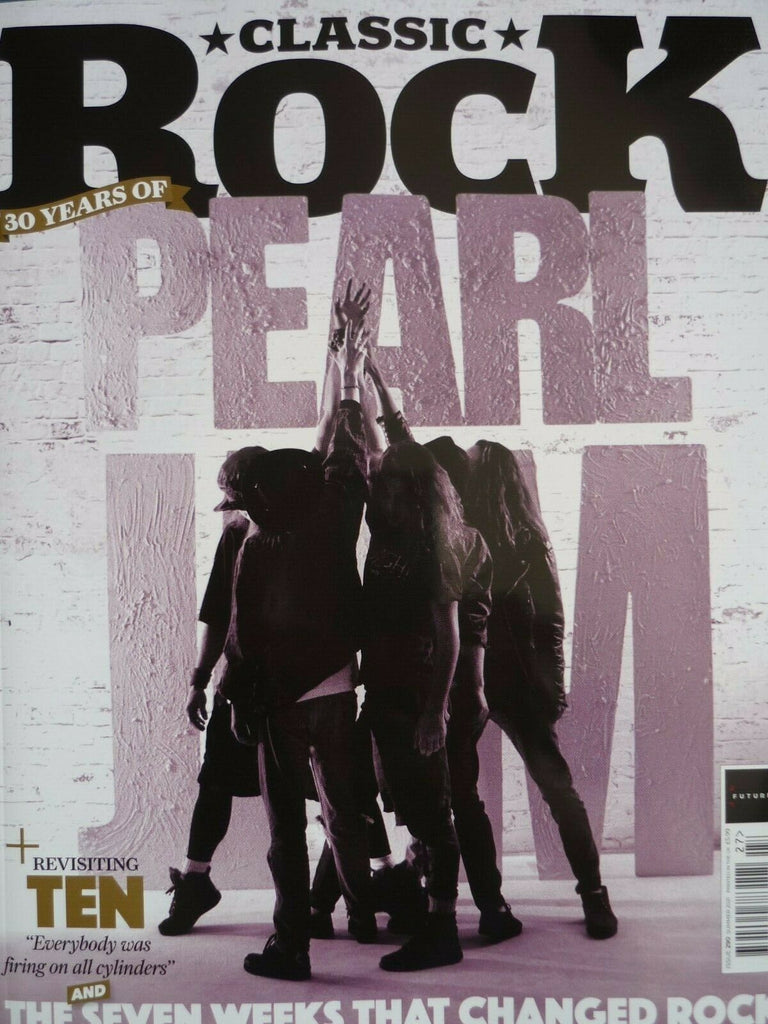 Classic Rock Magazine 290 Summer 2021 30 years of Pearl Jam Ten cover ...