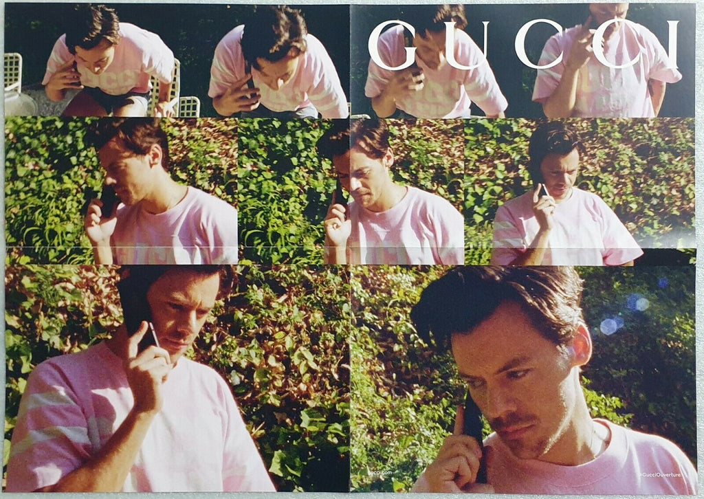 i-D Magazine no.363 Harry Styles for Gucci spread + Poster