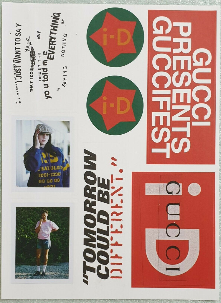 i-D Magazine no.363 Harry Styles for Gucci spread + Poster