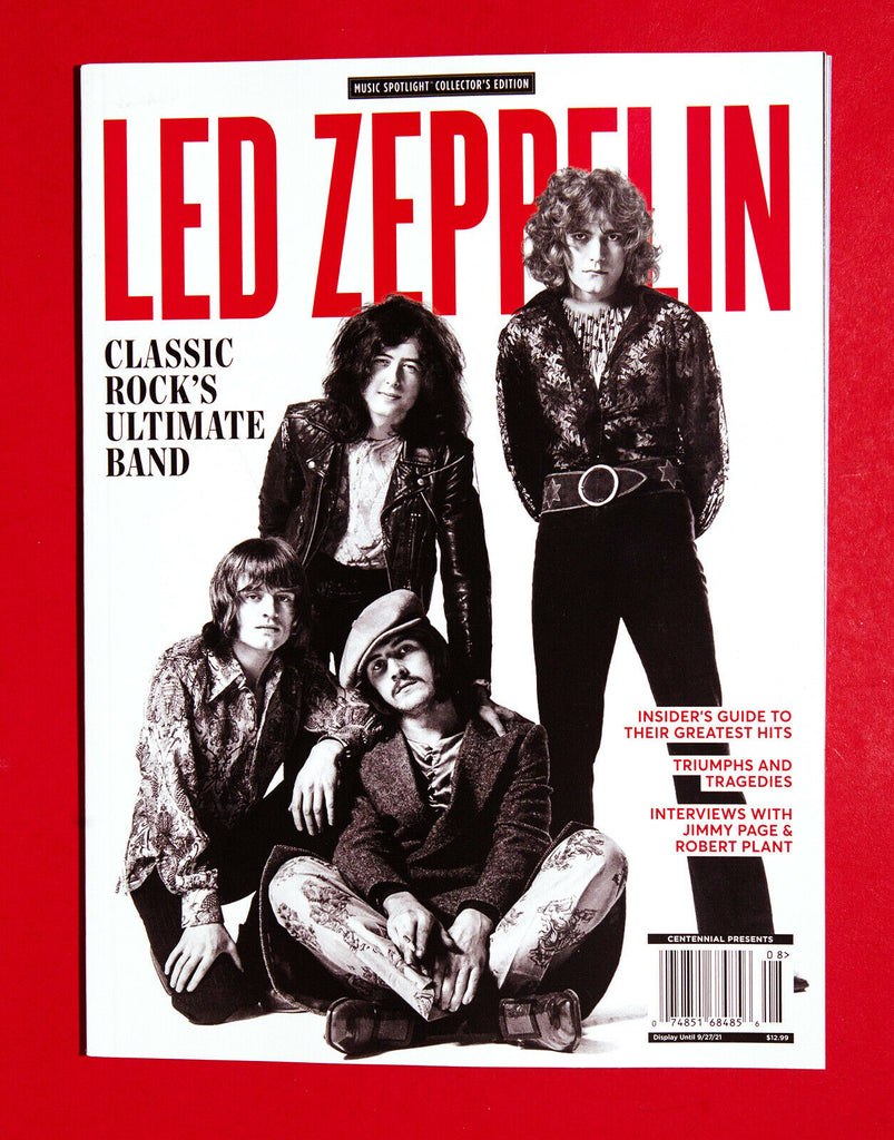 New 2021 Music Spotlight Collector's Edition BOOK - LED ZEPPELIN