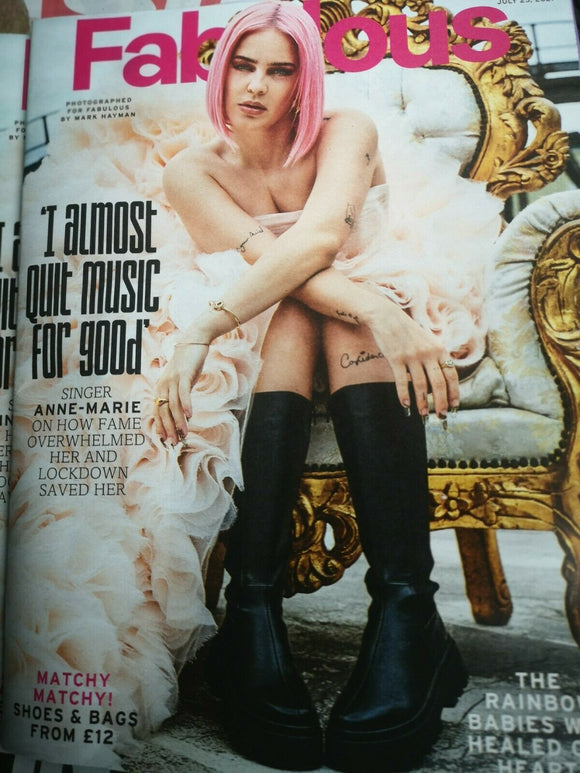 UK Fabulous Magazine (25/07/21) - Anne-Marie cover